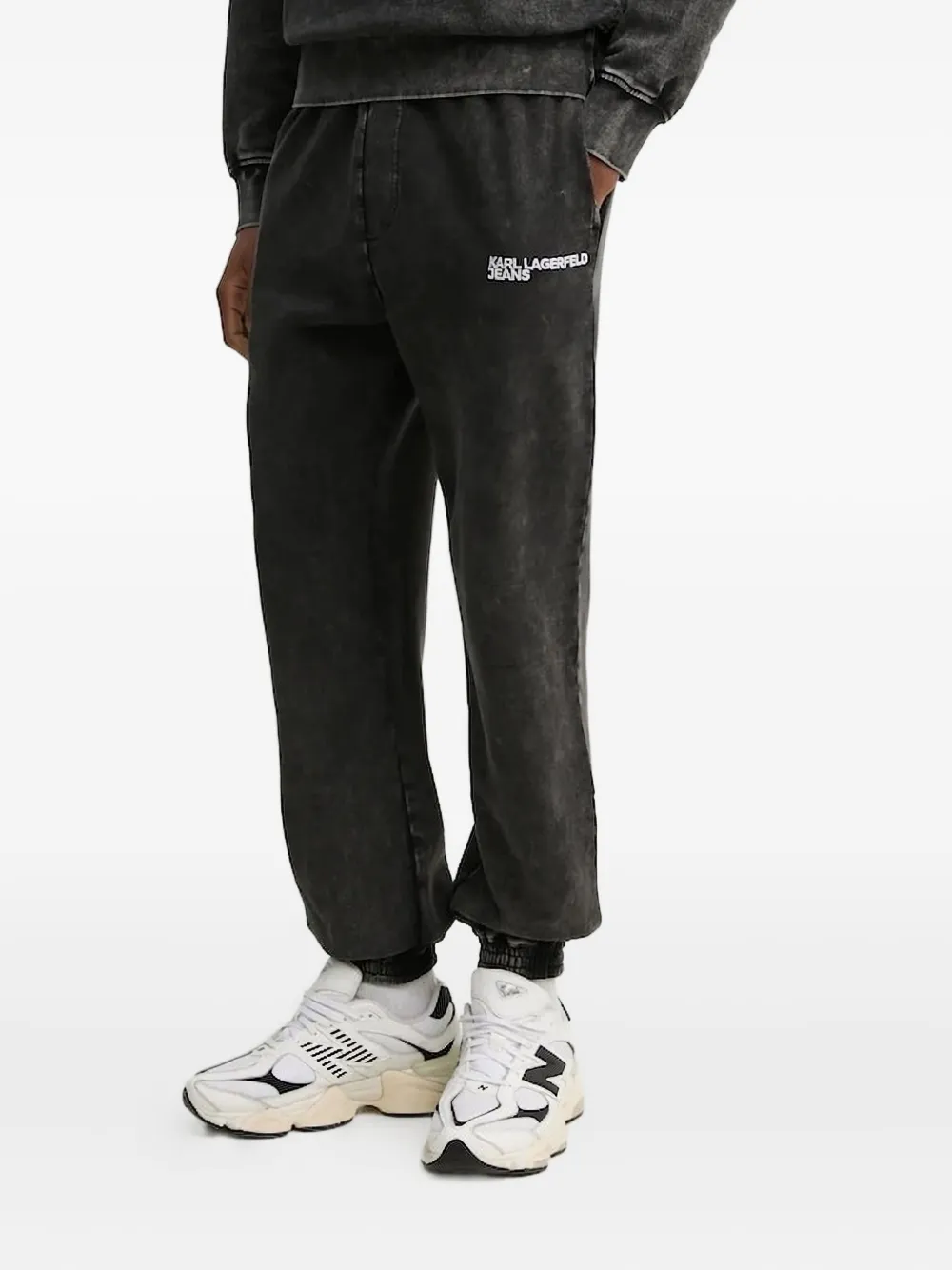 

Спортивные брюки с вышитым логотипом Karl Lagerfeld Jeans, черный