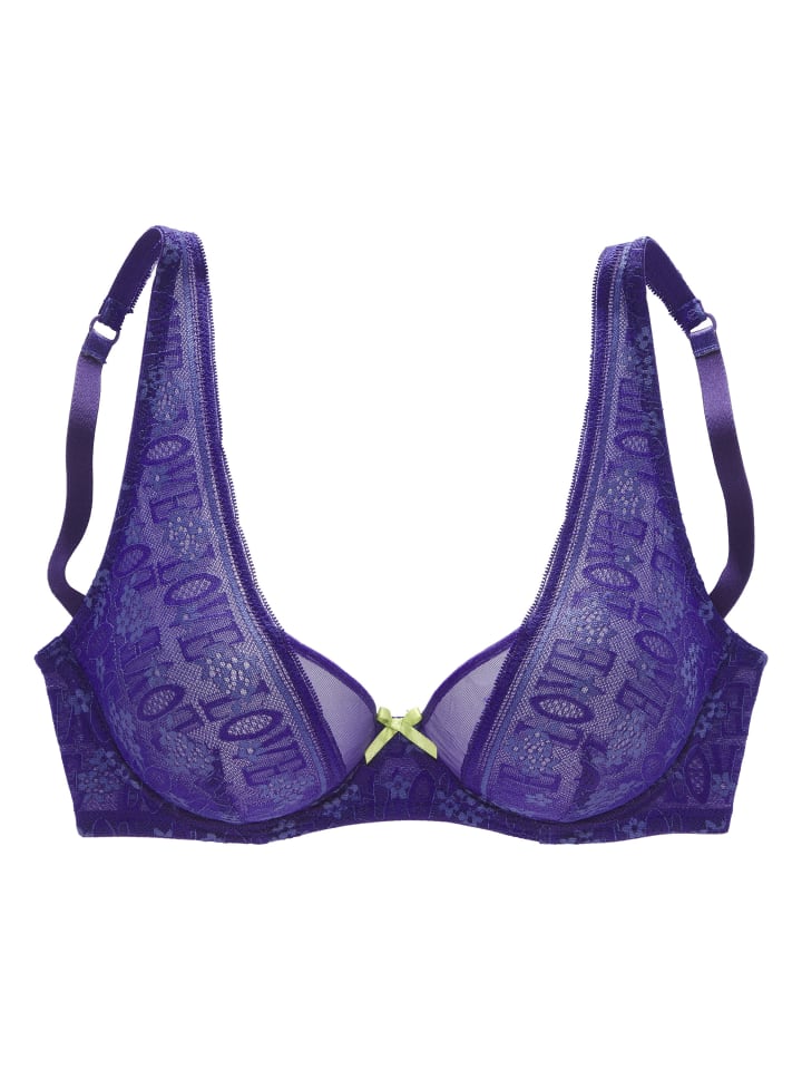 

Бюстгальтер на косточках синего цвета Vivance