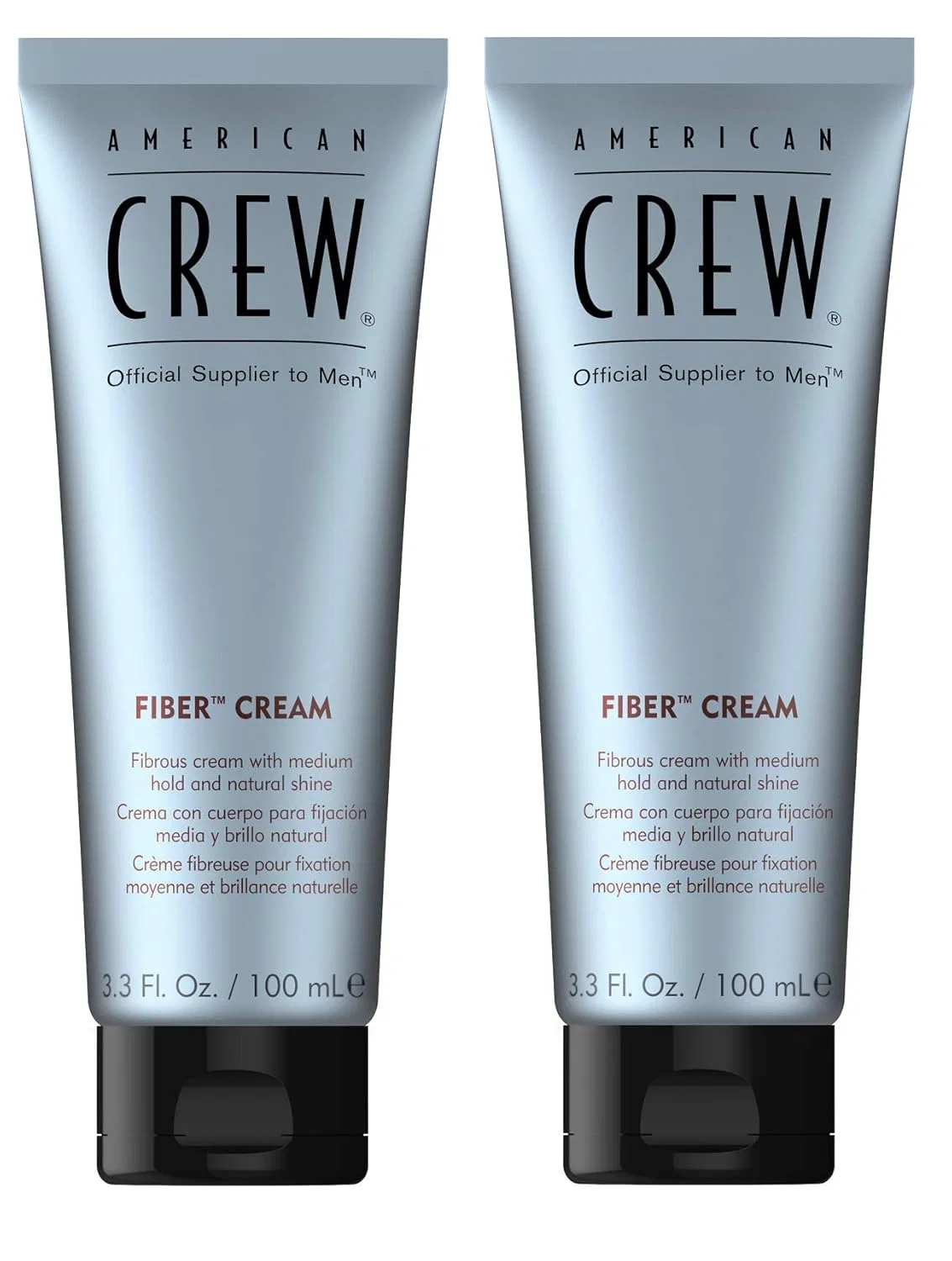Мужской крем-волокно для укладки волос «Medium Hold and Shine Fibre Cream» от American Crew American Crew