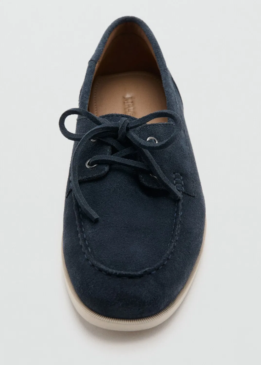 Туфли на шнуровке в морском стиле Mango Man, Dark Blue — фото 4