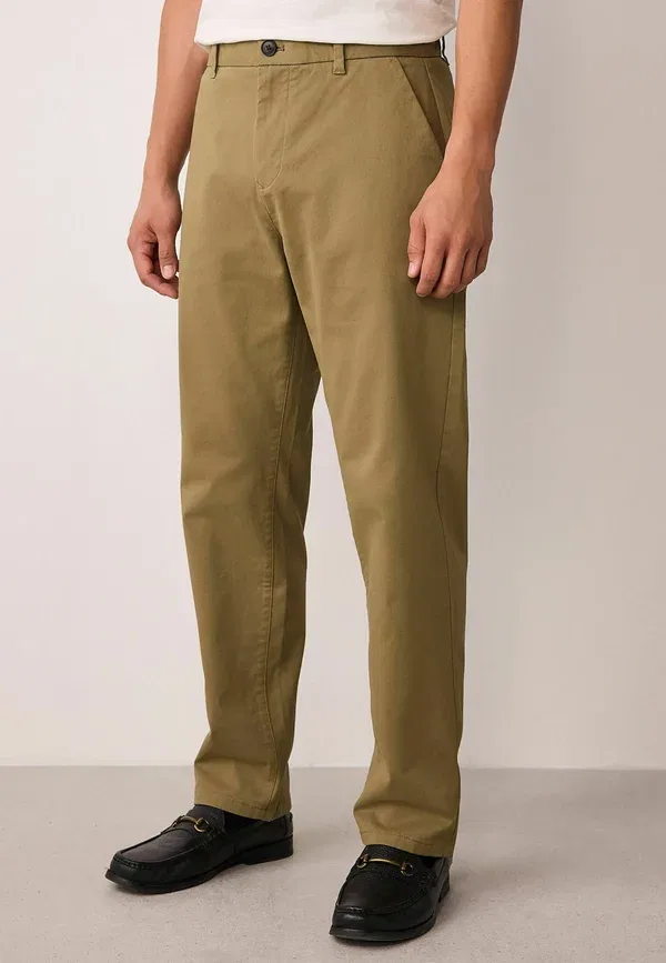 Брюки чинос Regular fit stretch Next, песочный