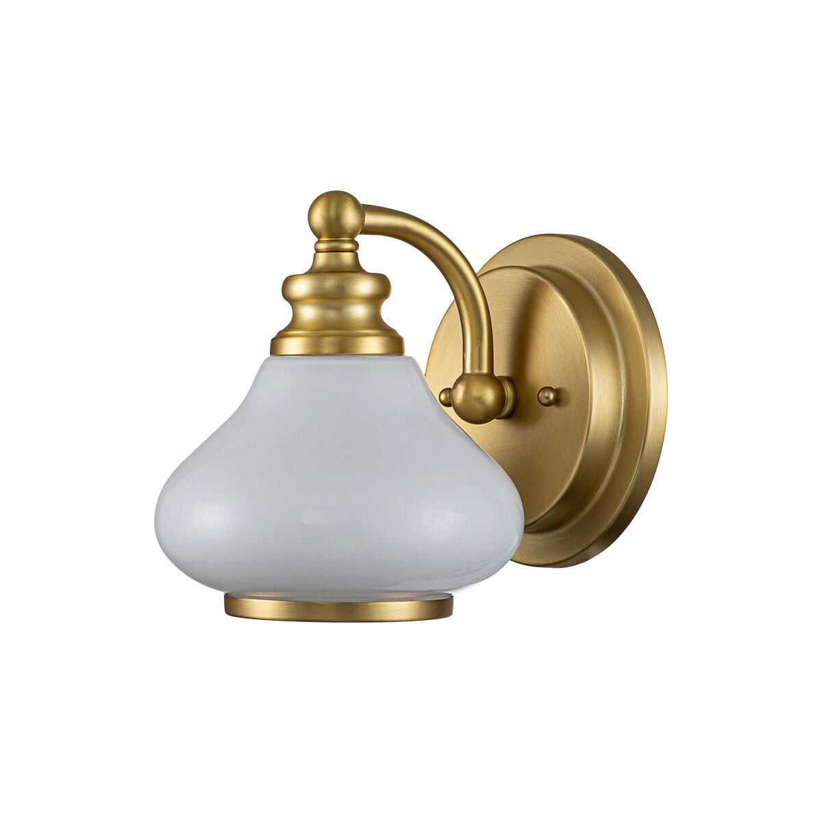 

Настенный светильник для ванной комнаты Elstead Lighting, 16x20,6x19,1 см, цвет латуни