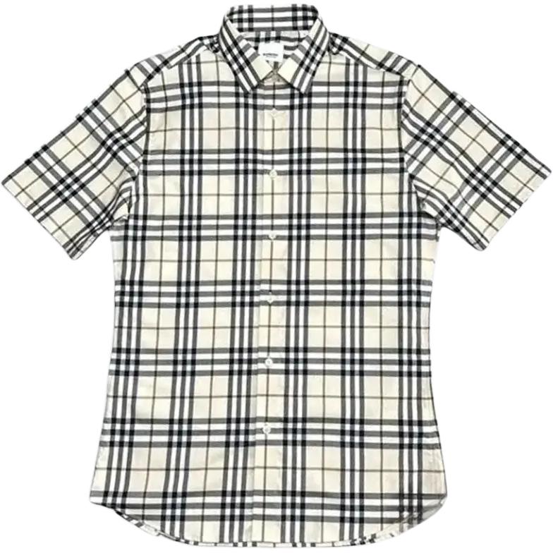 

Burberry Мужская рубашка бежевого цвета Beige