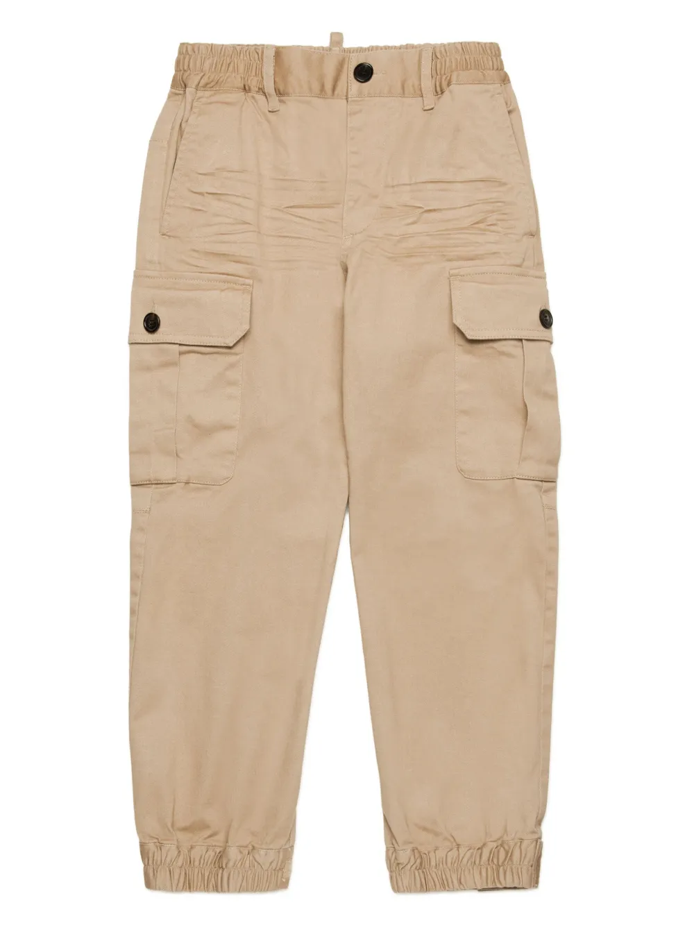 Зауженные брюки карго DSQUARED2 KIDS, нейтральный