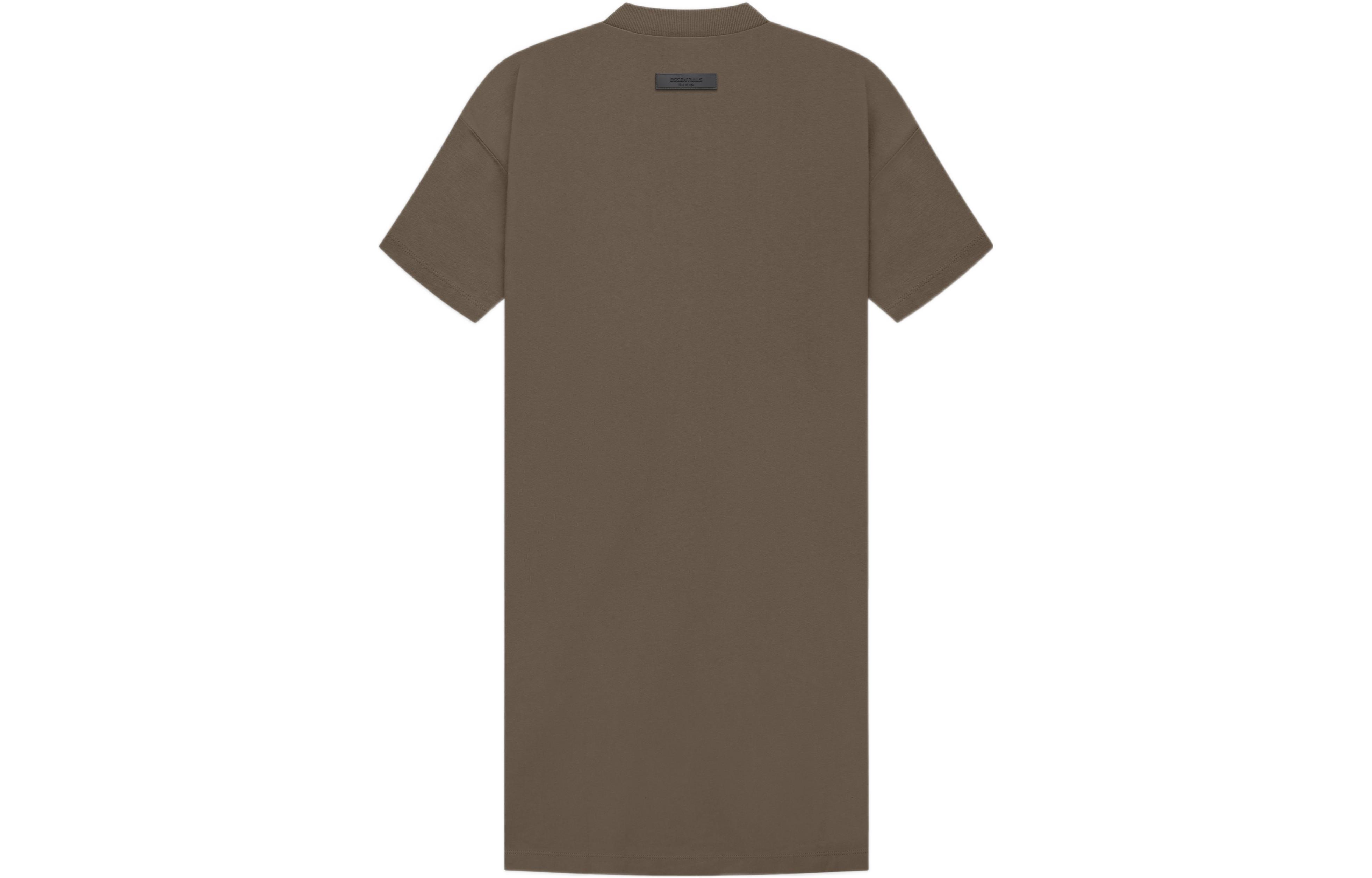 Футболка-платье 'Wood' Fear Of God Essentials, Древесный Кофе — фото 3