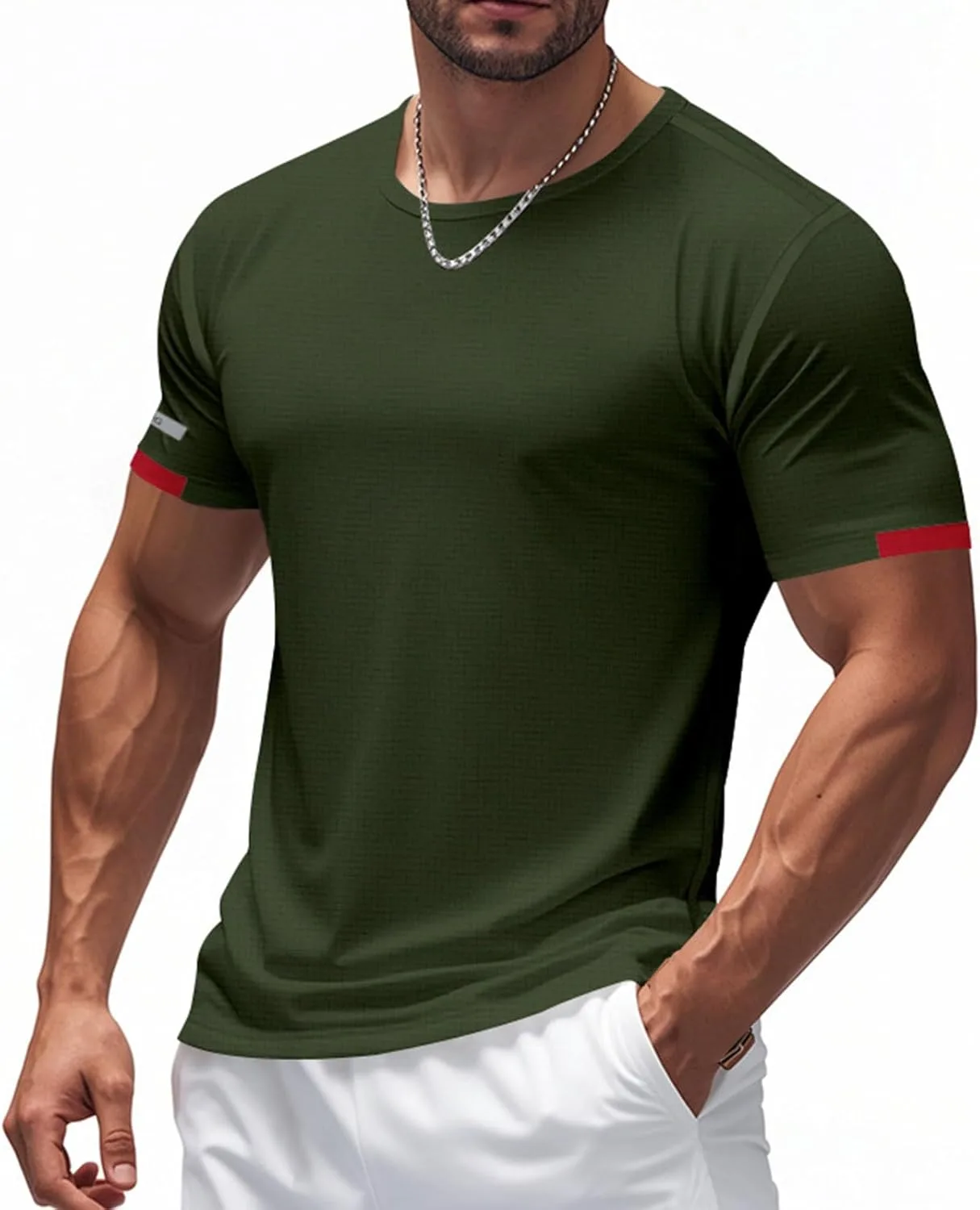 

Футболка Beeswan для мужчин — короткий рукав, сетчатая ткань, быстросохнущая, облегающая RSZGSWS