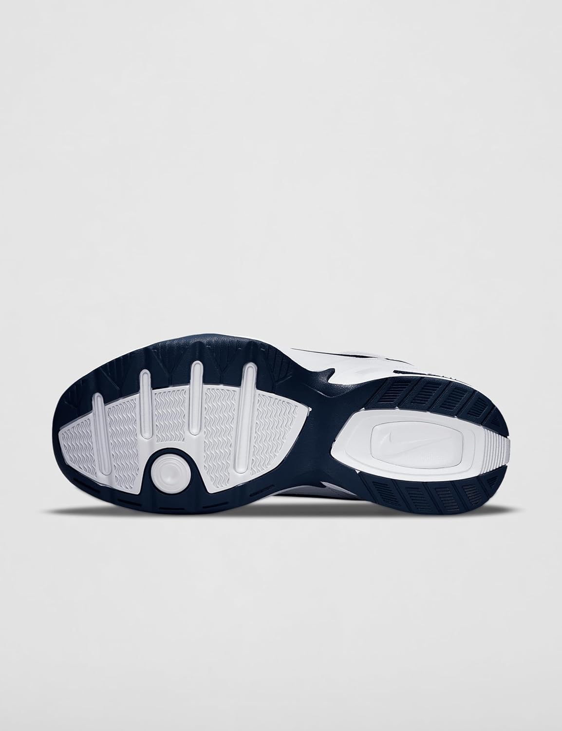 Мужские кроссовки для тренинга/тренировок Nike Air Monarch IV, белый/синий — фото 3