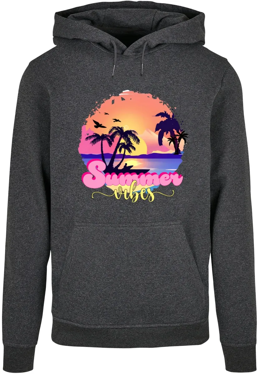 

Толстовка с капюшоном Merchcode " Merchcode Men's Summer Vibes Sunset Basic Hoody", цвет Charcoal