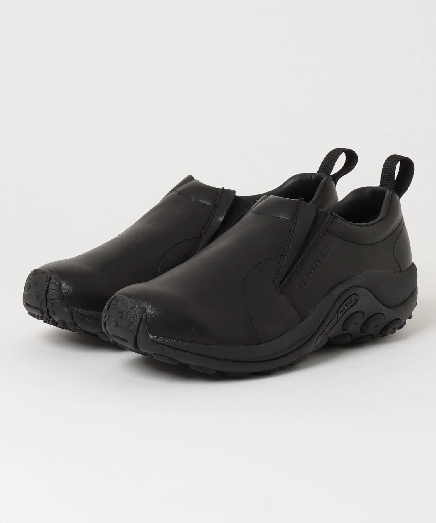 Мужские кожаные слипоны Merrell Jungle Moc 2 чёрные
