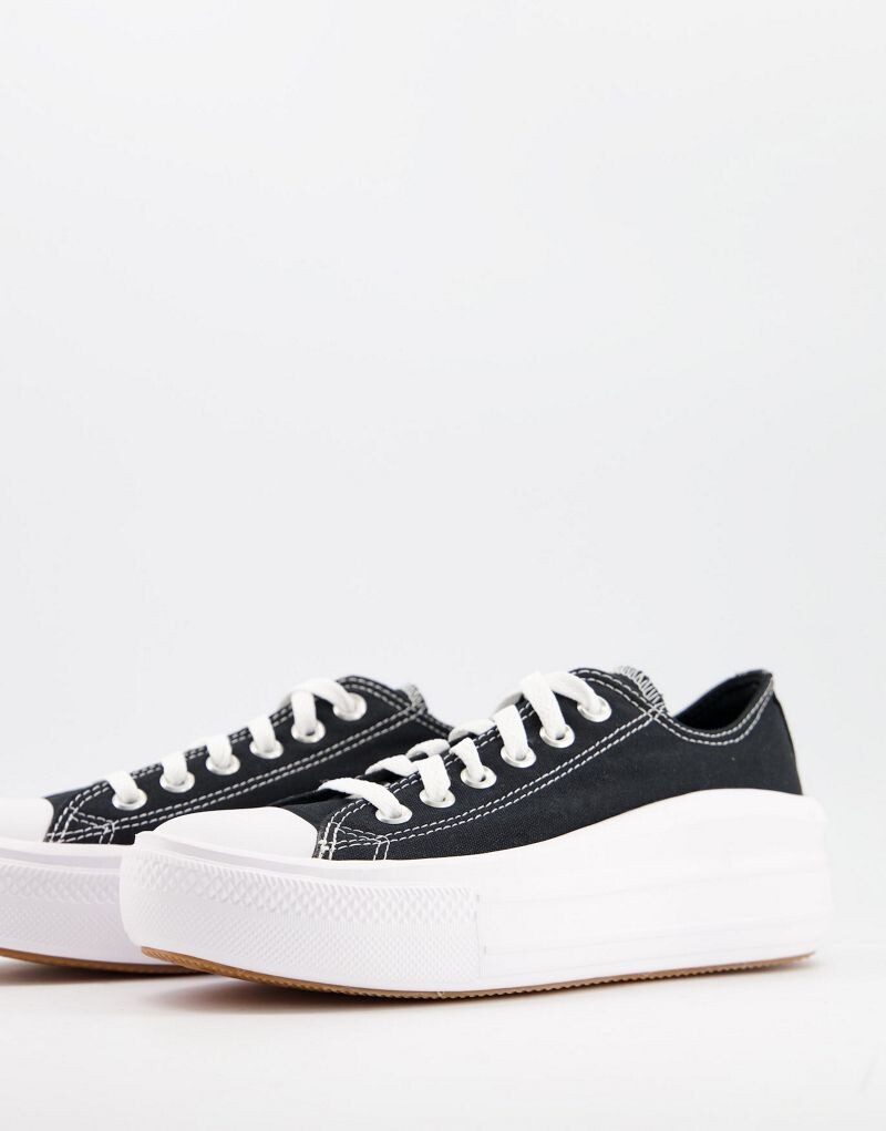 Converse - Chuck Taylor All Star Move Ox - Черные кроссовки