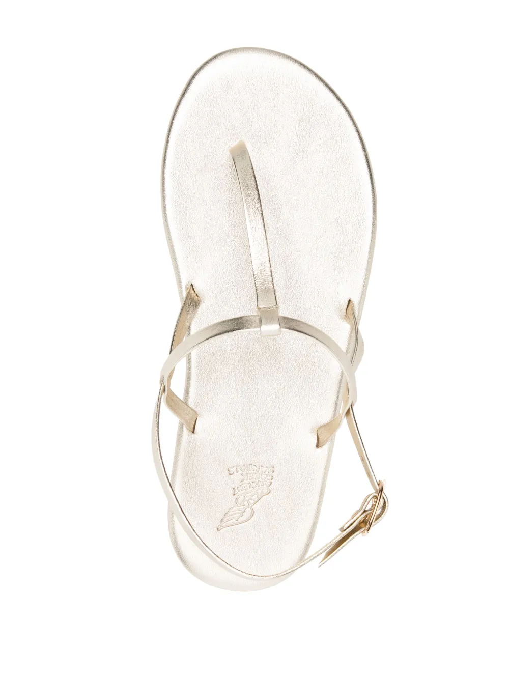 Сандалии Lito с Т-образным ремешком Ancient Greek Sandals, золотой — фото 4
