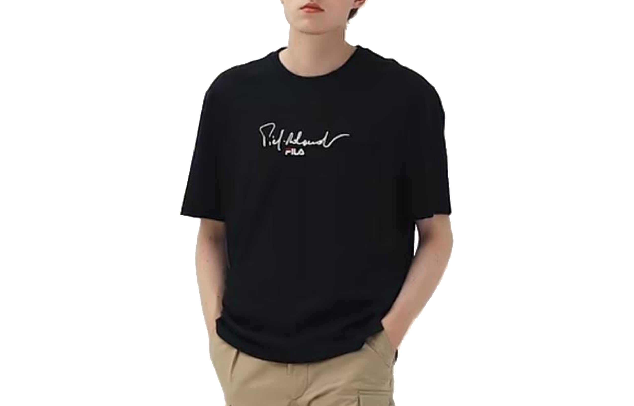 

FILA Футболка мужская, черный