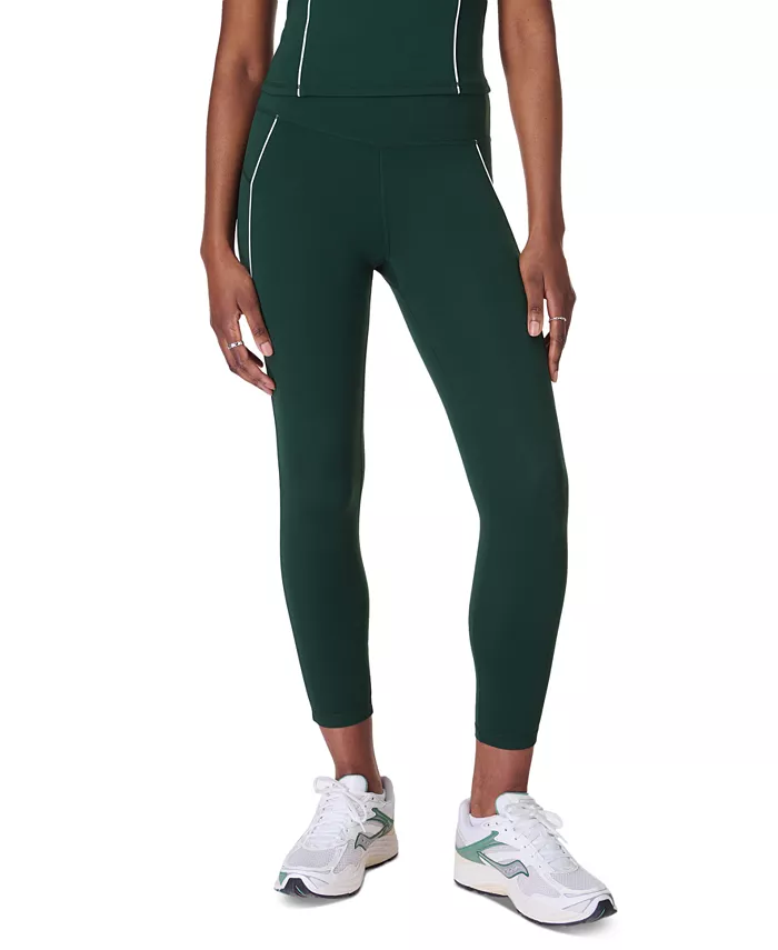

Леггинсы All Day Active с контрастной окантовкой длиной 7/8 Sweaty Betty, зеленый