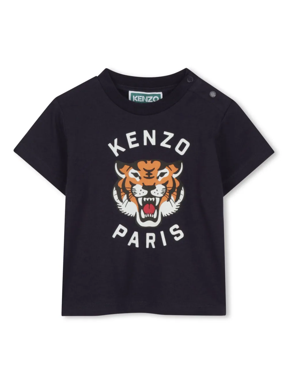 

Футболка с логотипом Kenzo Kids, синий