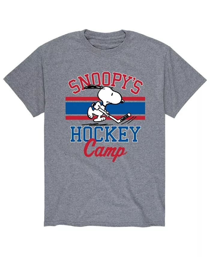 

Футболка мужская Peanuts Hockey Camp AIRWAVES, серый
