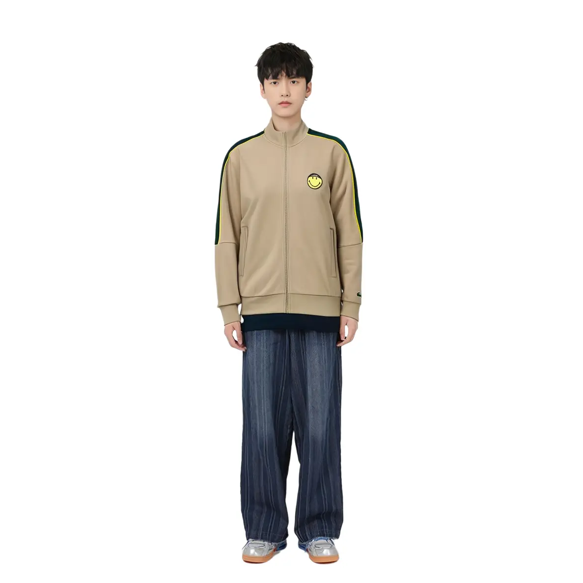 LACOSTE Мужская толстовка, цвет CB8/Khaki — фото 3