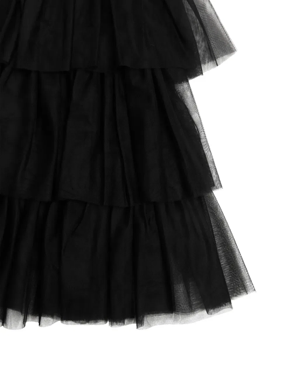 Платье с многоярусным бантом Bcbg Kids, черный — фото 4