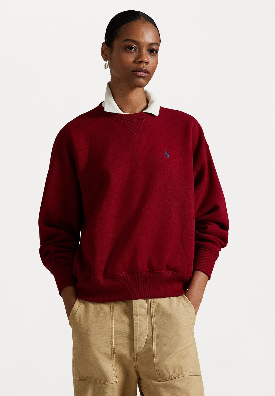

Джемпер Polo Ralph Lauren FLEECE CREWNECK, Holiday Red/Red