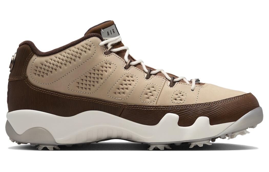 Jordan Air Jordan 9 винтажные баскетбольные кроссовки мужские, Brown/White — фото 2