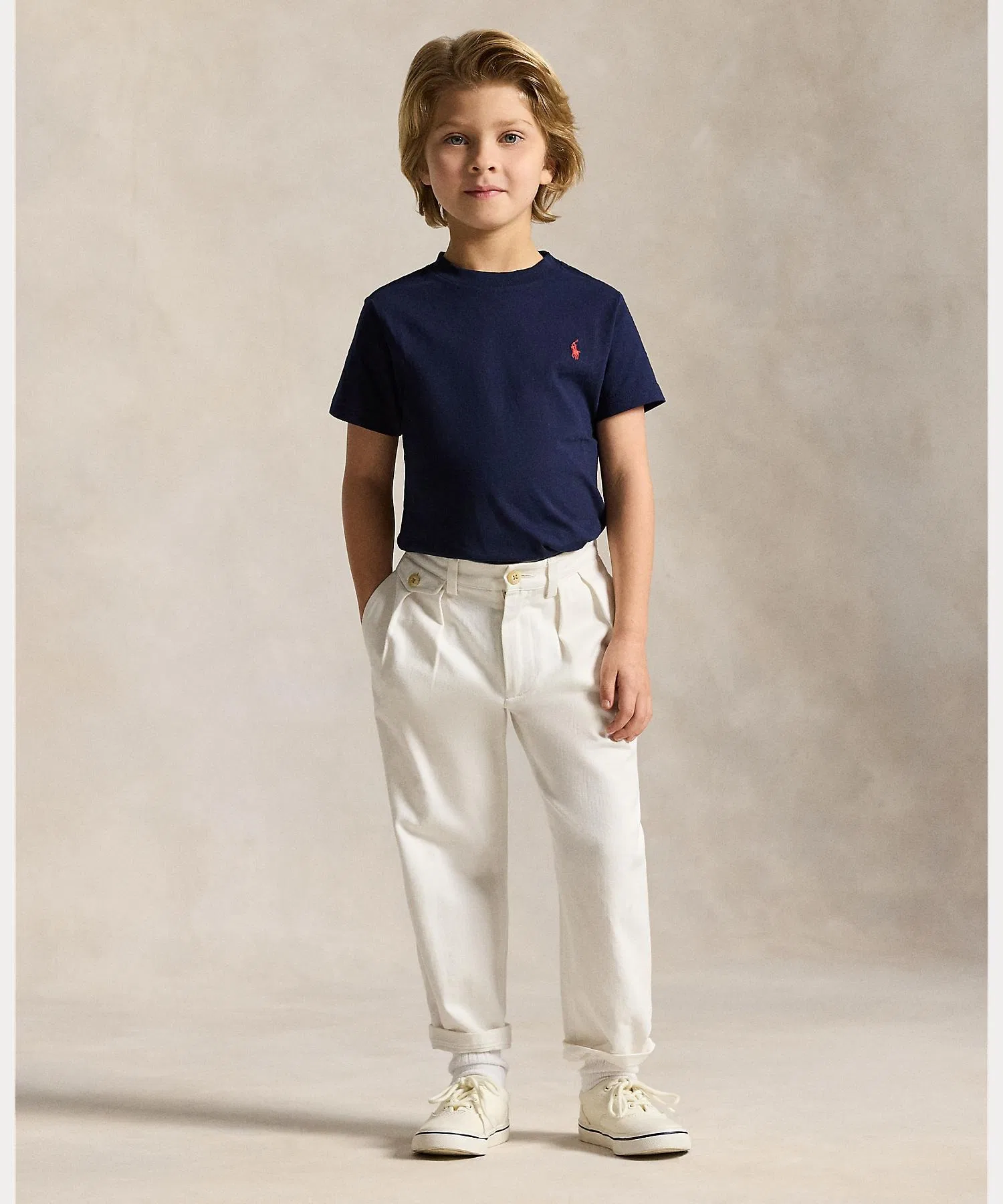 Детская футболка Polo Ralph Lauren с коротким рукавом — фото 4