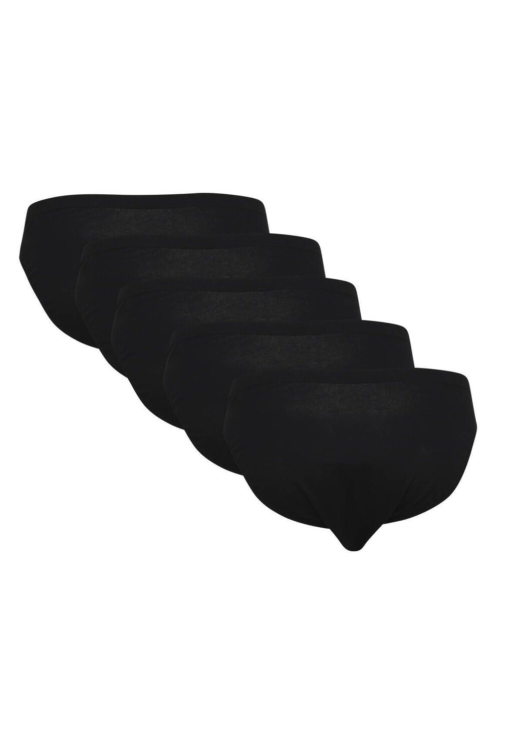 

Мужские трусы, 5 шт. – мини-трусы, базовые, однотонные TOM TAILOR, черный