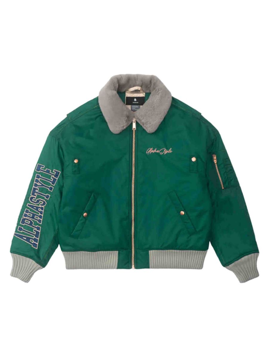 

Утепленная летная куртка Hermosa Primaloft AlphaStyle, зеленый