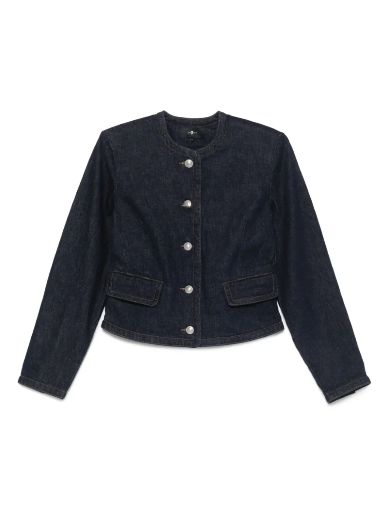 

Джинсовая куртка 7 For All Mankind, синий