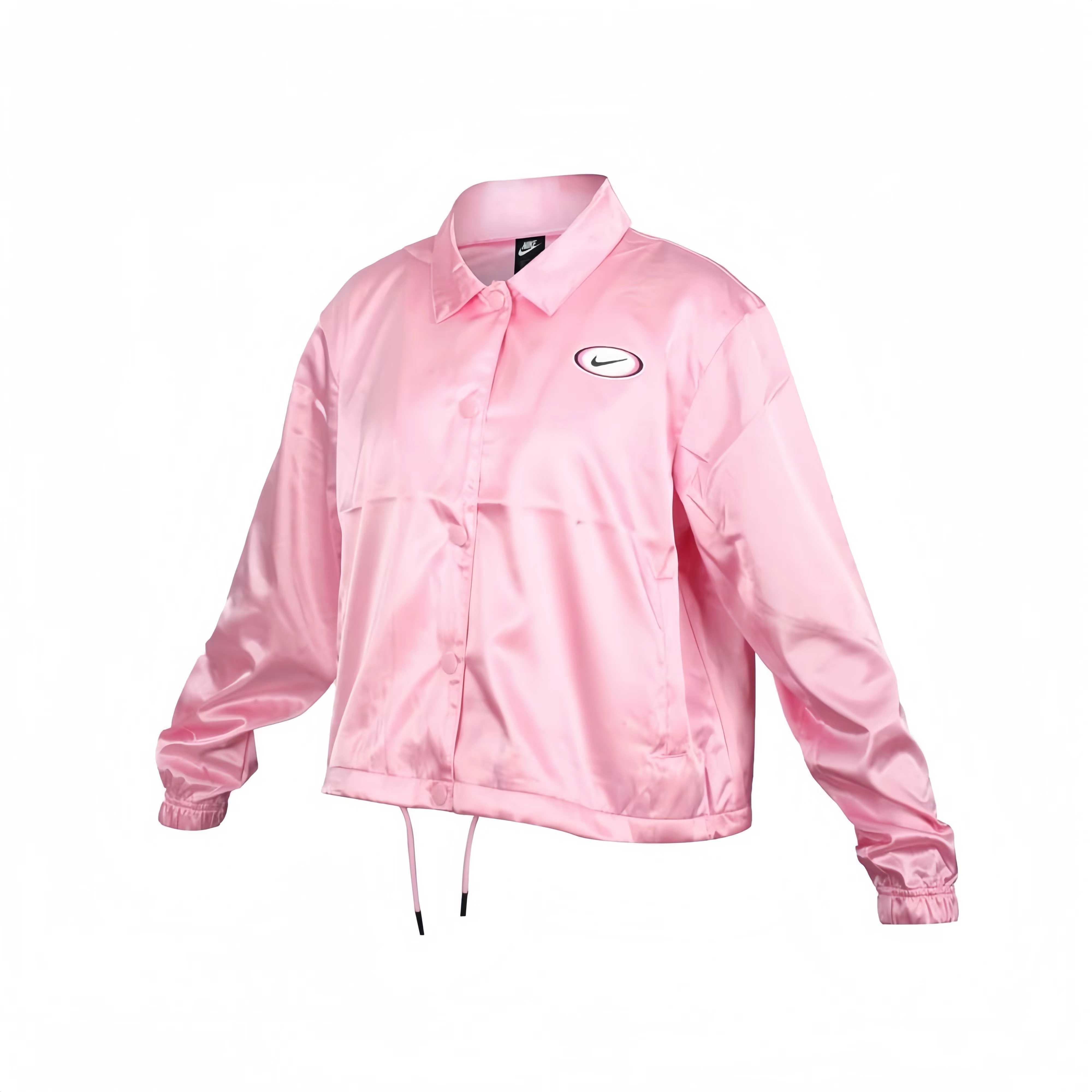 

Nike Куртка женская ярко-розовая красная белая черная, Bright Pink Red White Black