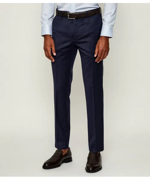 

Шерстяные брюки Craig Straight fit Sand Copenhagen, синий