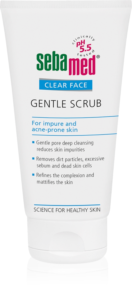 

Очищающий скраб для лица Sebamed, 150 мл