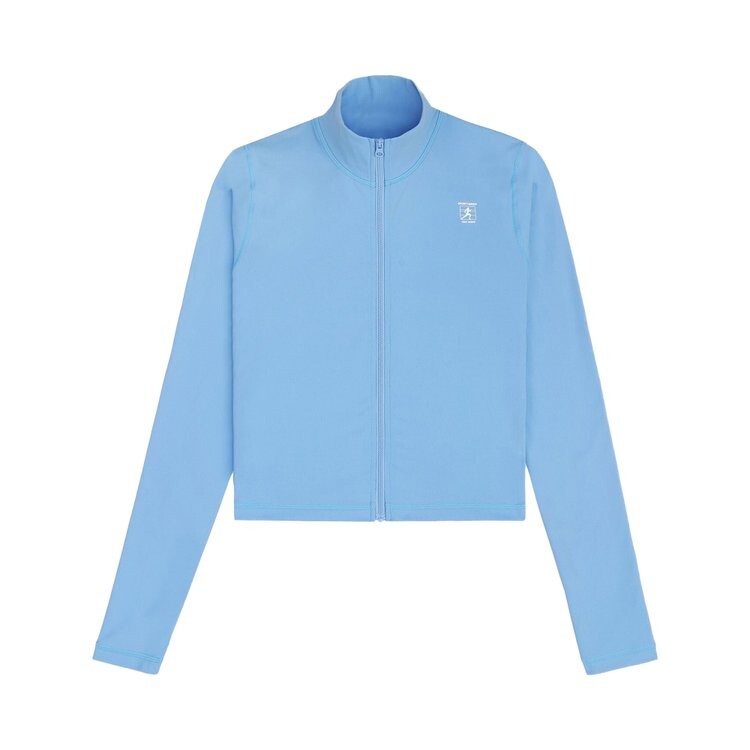

Куртка Sporty & Rich Runner Active Zip Up 'Atlantic', синий