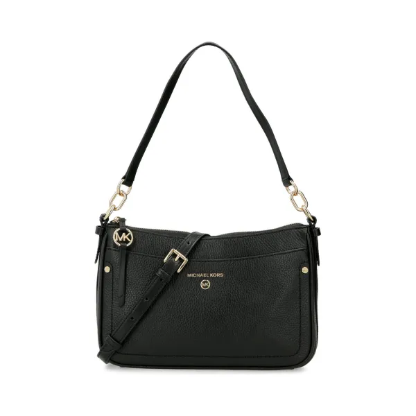 

Кожаная сумка через плечо Jet Set Michael Kors, черный