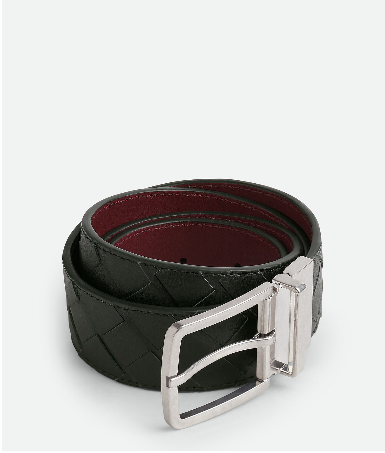 

Реверсивный ремень Intrecciato Bottega Veneta