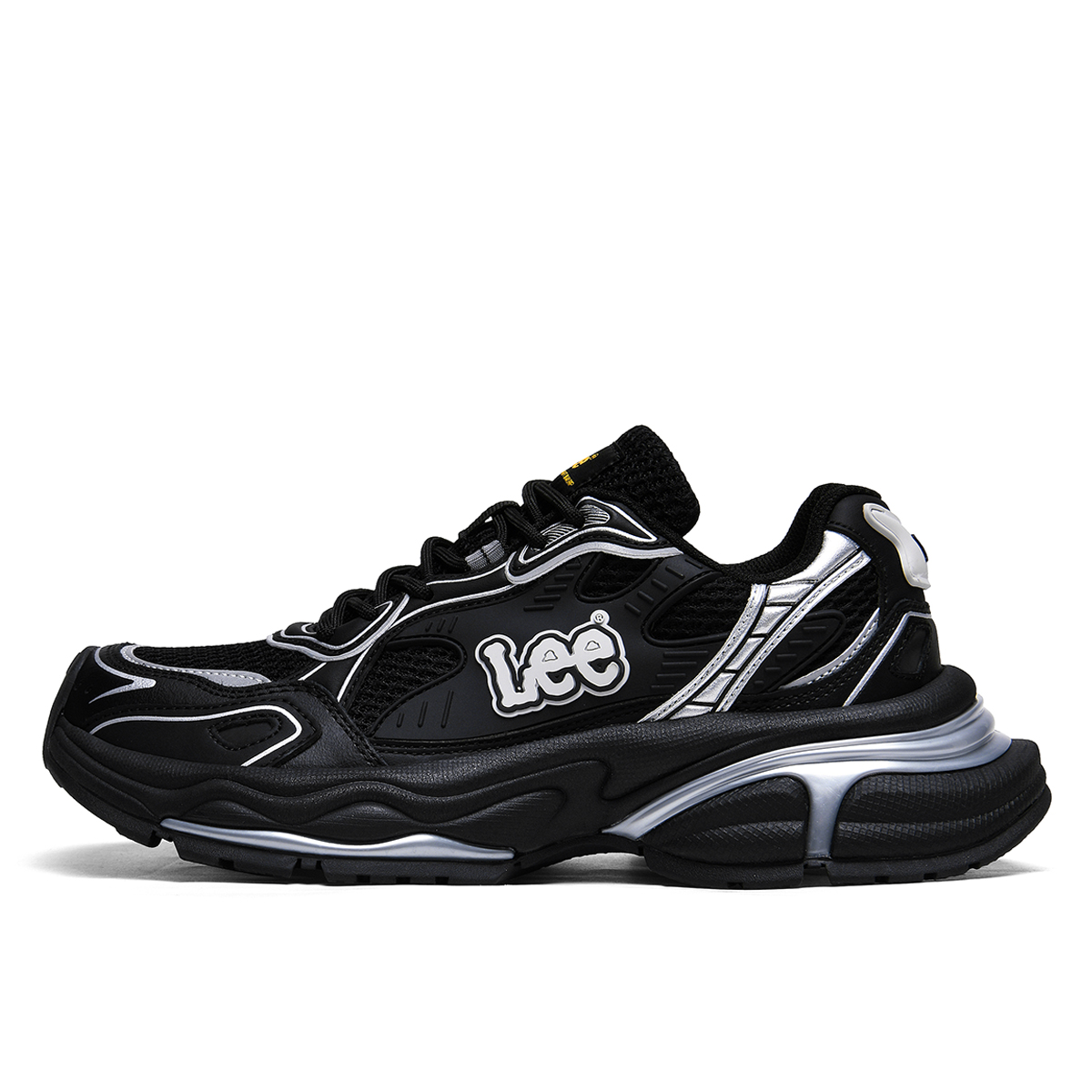 

Низкие массивные кроссовки мужские Lee, Black