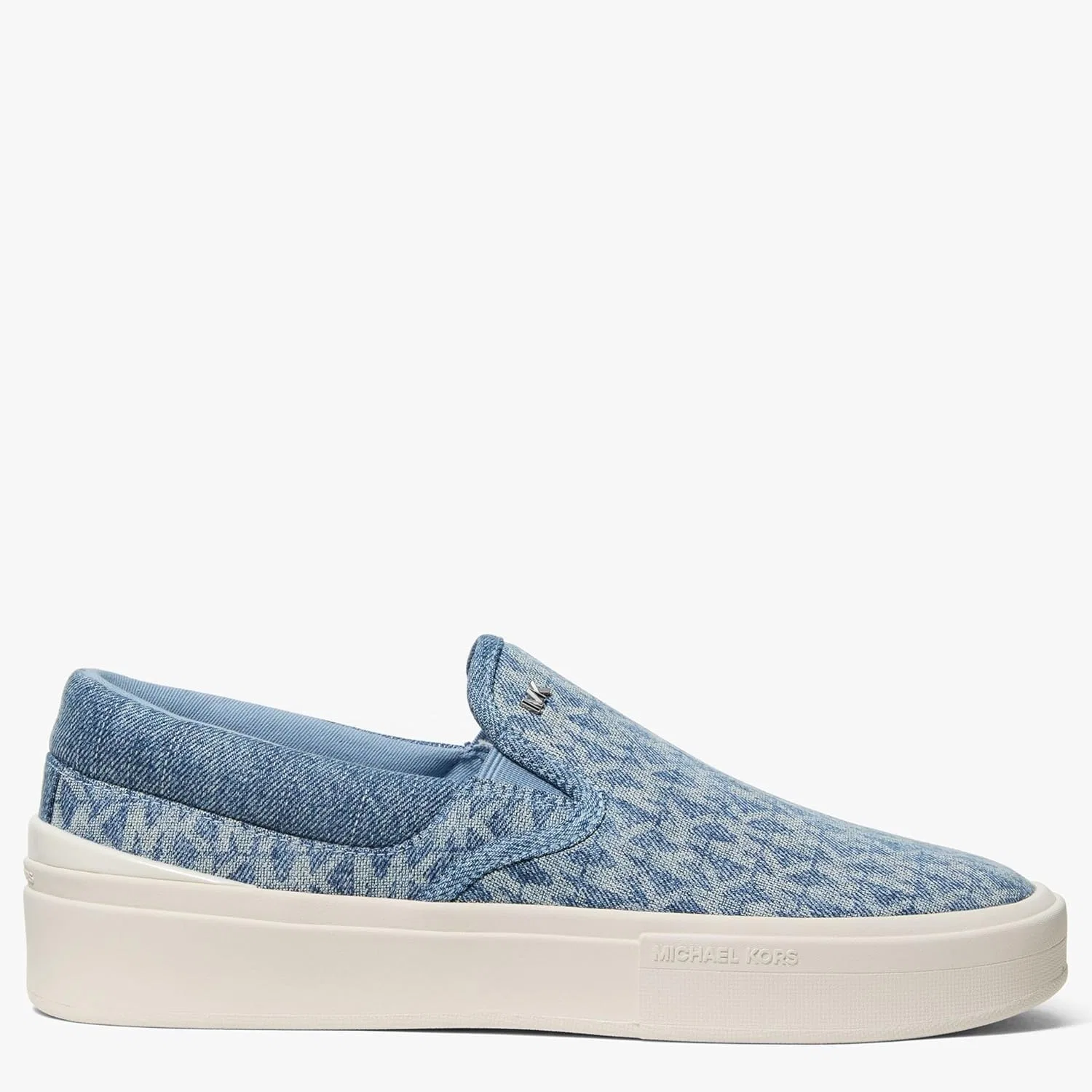 Мокасины Michael Kors Eddie Slip on, Mk Signature/New Horizon Wash — фото 2