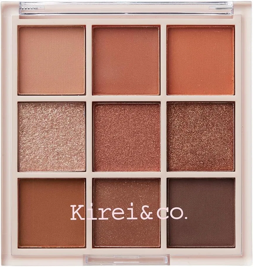 Тени для век Kirei&Co. палетка 1 шт. оранжево-коричневый