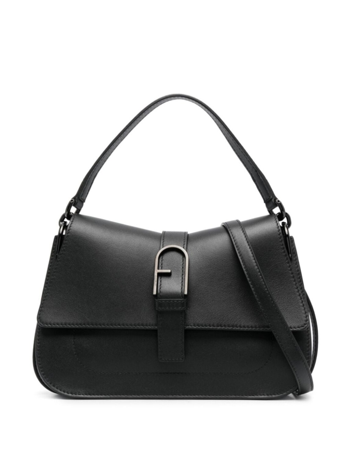 

Furla сумка на плечо с логотипом, черный
