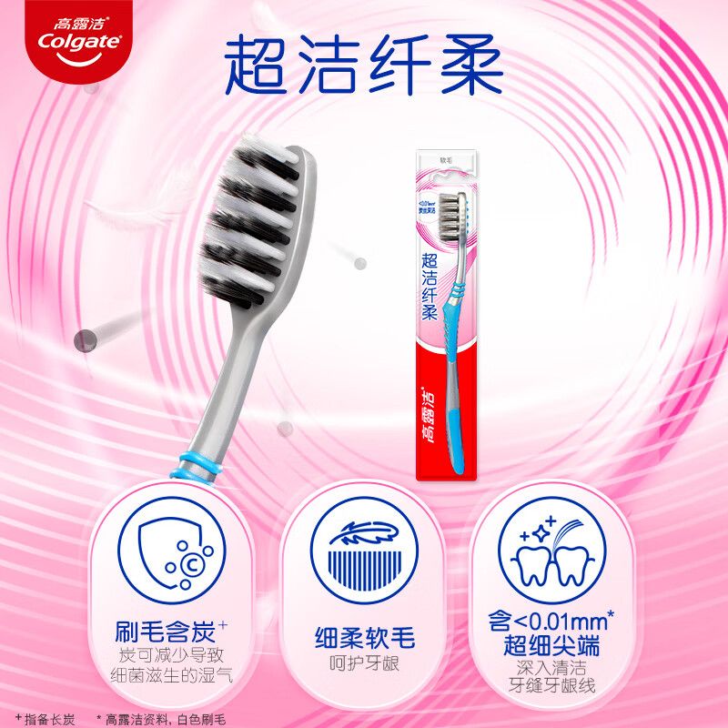 Зубные щетки Colgate с щетиной с древесным углем, 5 шт + 5 шт — фото 4