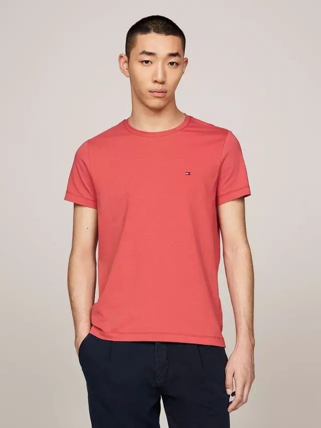 

Футболка Tommy Hilfiger Slim Fit Stretch, цвет terra/red