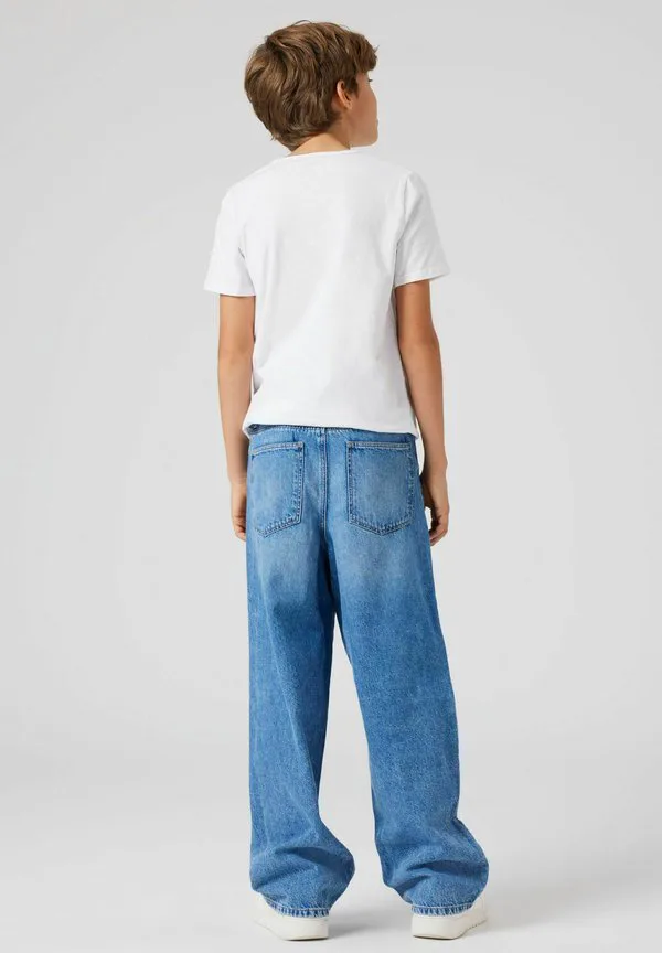 Джинсы свободного кроя, джинсы расслабленного кроя Two Soon, Medium Blue Denim — фото 2