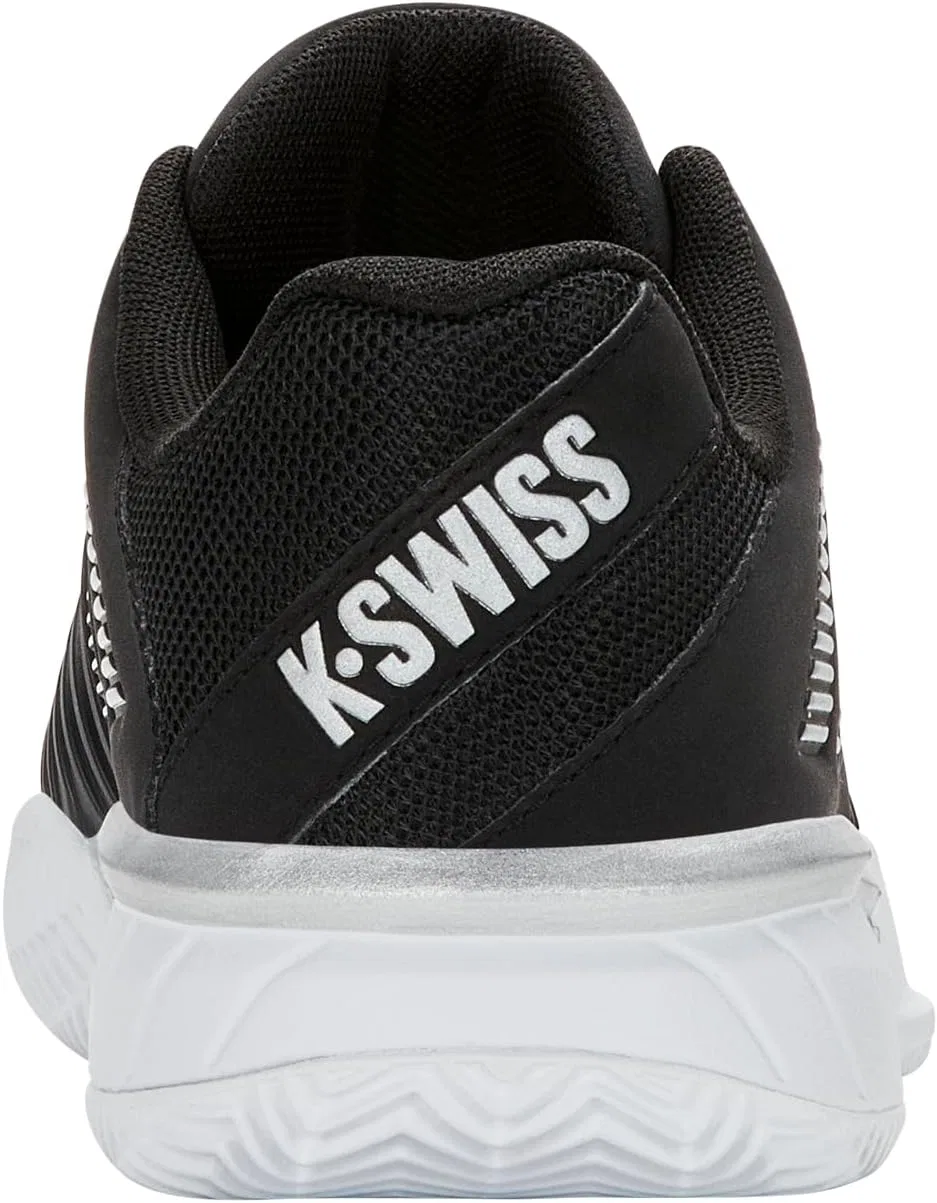 Кроссовки теннисные K-Swiss, Black Silver — фото 3