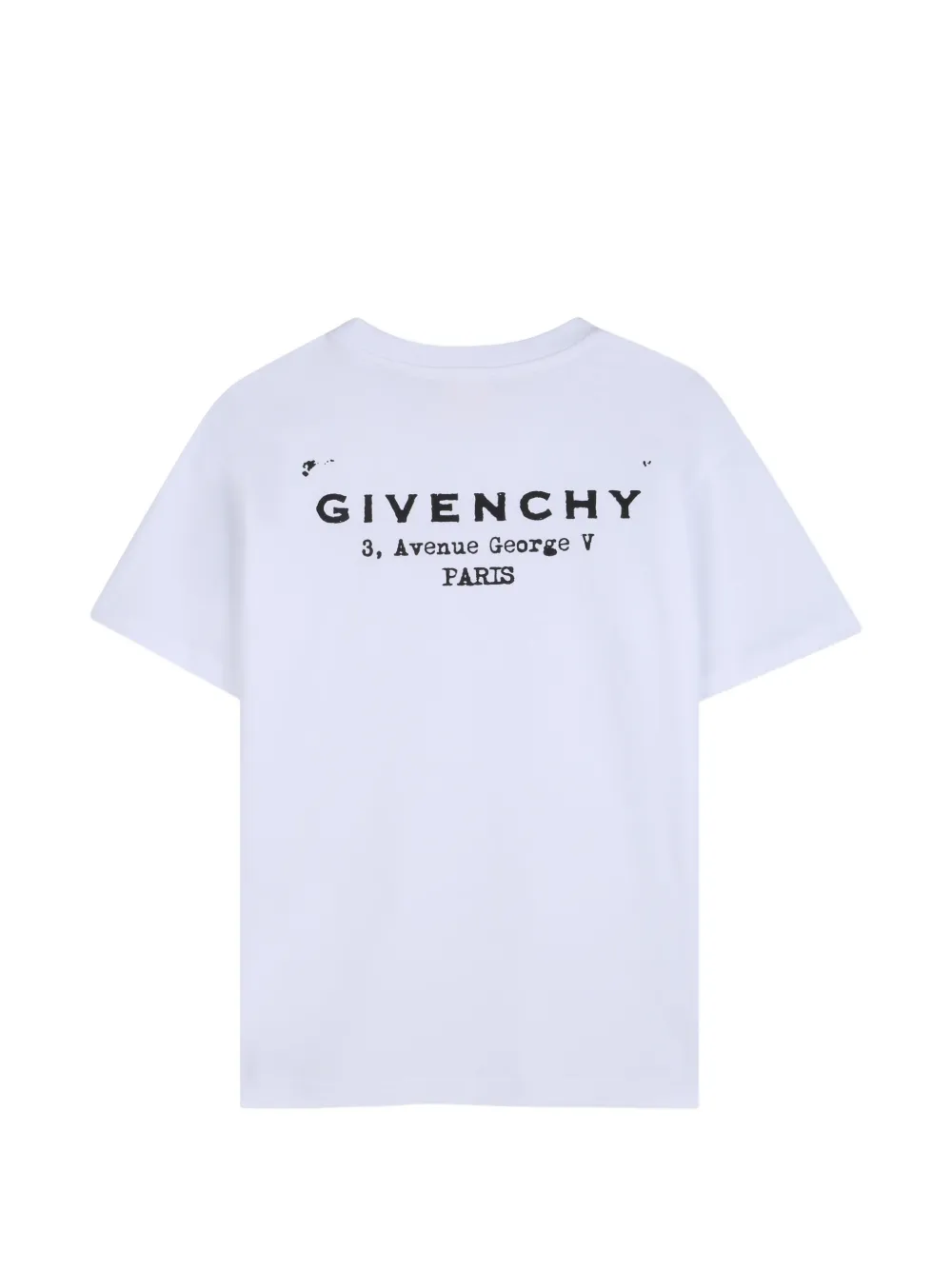 Футболка с короткими рукавами Givenchy Kids, белый — фото 2