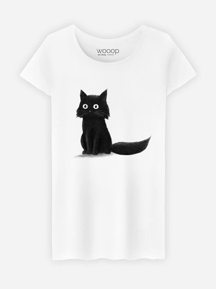 

Футболка WOOOP Sitting Cat, белый