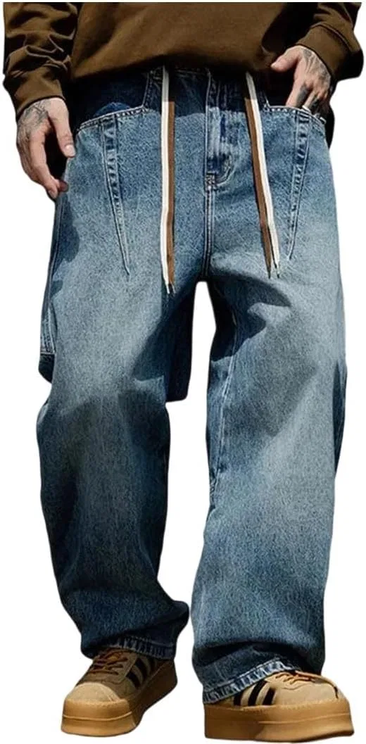 Джинсы свободные Casual, Ac3686