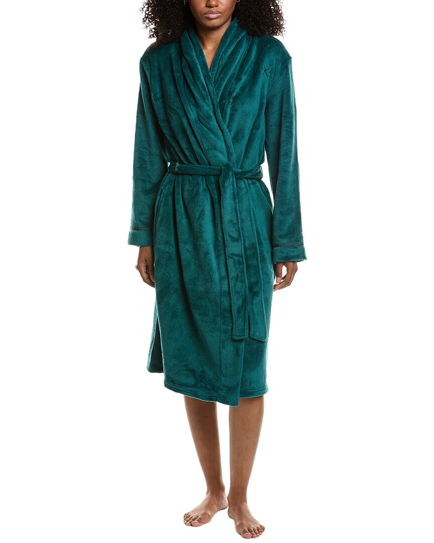 

Плюшевый халат Эллен Трейси Ellen Tracy, зеленый