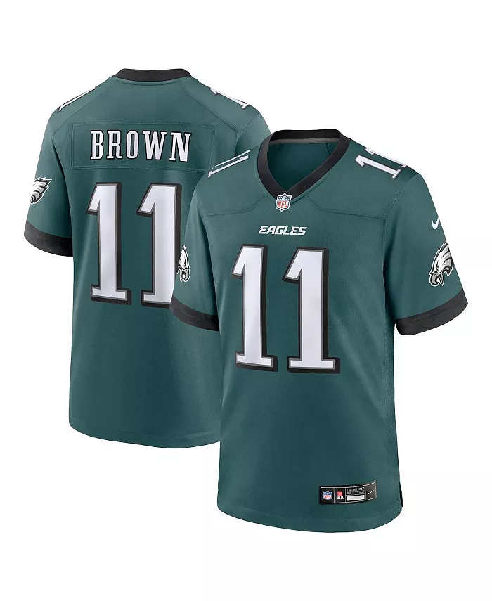 

Мужская игровая футболка A.J. Midnight Philadelphia Eagles Team Game Jersey Nike, зеленый