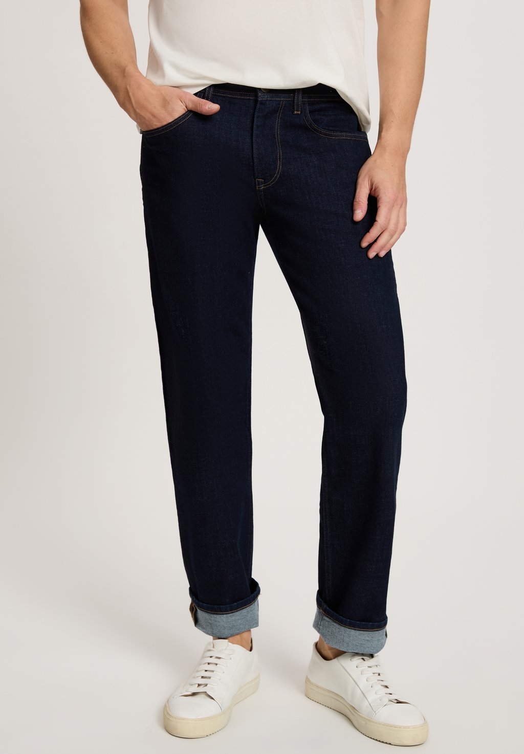 

Джинсы прямого кроя ANTONIO Cross Jeans, темно-синий