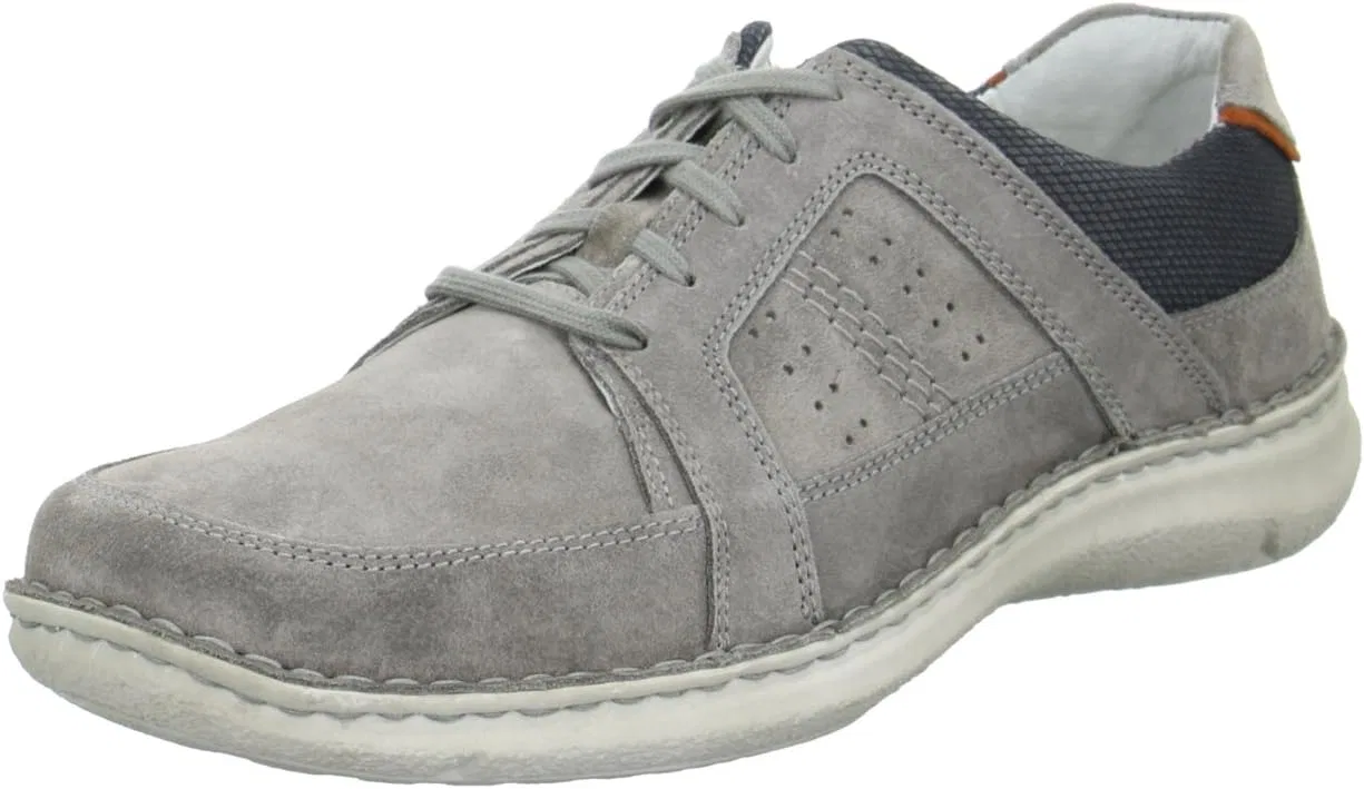 Josef Seibel ANVERS 16 Мужские низкие кроссовки, Grey Ash Combi