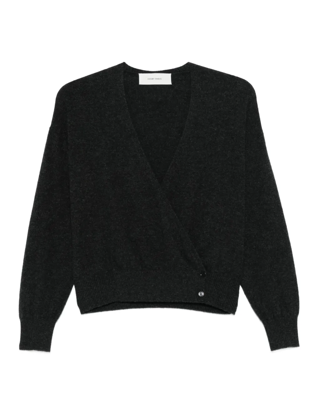 

Кардиган с запахом Ivory Paris, серый