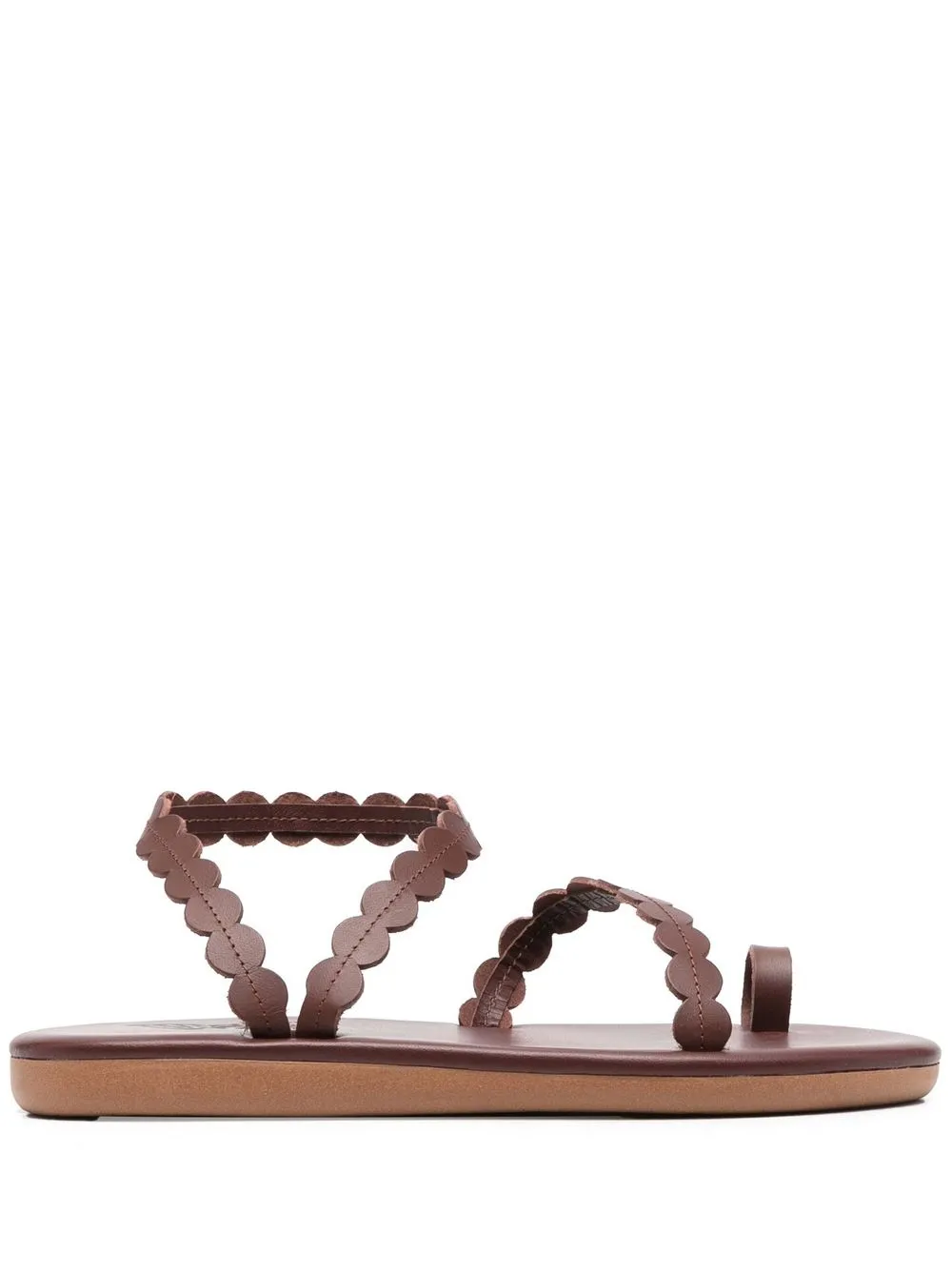 Сандалии с ремешками Ancient Greek Sandals, коричневый